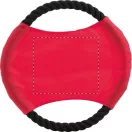 Frisbee, ø200 mm, Everestus, 20FEB7928, Bumbac, Poliester, Rosu