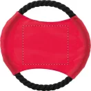 Frisbee, ø200 mm, Everestus, 20FEB7928, Bumbac, Poliester, Rosu