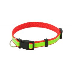   Visibility dog's collar, 500×18 mm, Everestus, 20FEB7943, Poliester, Rosu