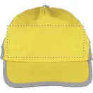 Sapca Baseball, unisex, marime universala adulti, Everestus, 20FEB9955, Bumbac, Galben