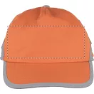 Sapca Baseball, unisex, marime universala adulti, Everestus, 20FEB9953, Bumbac, Portocaliu