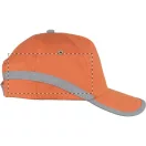 Sapca Baseball, unisex, marime universala adulti, Everestus, 20FEB9953, Bumbac, Portocaliu