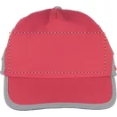 Sapca Baseball, unisex, marime universala adulti, Everestus, 20FEB9954, Bumbac, Rosu