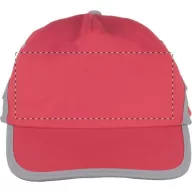   Sapca Baseball, unisex, marime universala adulti, Everestus, 20FEB9954, Bumbac, Rosu
