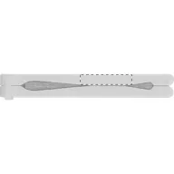   Evantai, 245×260 mm, Everestus, 20FEB4239, Hartie, Plastic, Alb