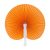 Evantai, 245×260 mm, Everestus, 20FEB4237, Hartie, Plastic, Portocaliu, Alb
