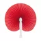 Evantai, 245×260 mm, Everestus, 20FEB4238, Hartie, Plastic, Rosu, Alb