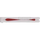 Evantai, 245×260 mm, Everestus, 20FEB4238, Hartie, Plastic, Rosu, Alb