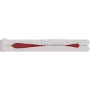 Evantai, 245×260 mm, Everestus, 20FEB4238, Hartie, Plastic, Rosu, Alb