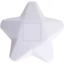 Stea antistres, 75×75×35 mm, Everestus, 20FEB11592, Poliuretan, Alb