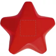   Stea antistres, 75×75×35 mm, Everestus, 20FEB11591, Poliuretan, Rosu
