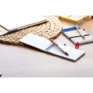 Agenda, 90×146×8 mm, Everestus, 20FEB10166, Hartie reciclata, Rosu, Natur