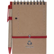   Agenda, 90×146×8 mm, Everestus, 20FEB10166, Hartie reciclata, Rosu, Natur