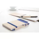 Agenda, 90×146×8 mm, Everestus, 20FEB10164, Hartie reciclata, Albastru, Natur