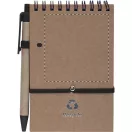 Agenda, 90×146×8 mm, Everestus, 20FEB10163, Hartie reciclata, Negru, Natur
