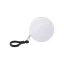 Poncho breloc, unisex, marime universala adulti, ø63 mm, Everestus, 20FEB5229, Plastic LDPE, Alb