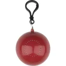 Poncho breloc, unisex, marime universala adulti, ø63 mm, Everestus, 20FEB5228, Plastic LDPE, Rosu