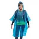 Poncho breloc, unisex, marime universala adulti, ø63 mm, Everestus, 20FEB5226, Plastic LDPE, Albastru