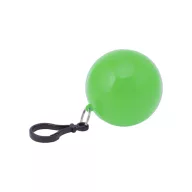   Poncho breloc, unisex, marime universala adulti, ø63 mm, Everestus, 20FEB5227, Plastic LDPE, Verde