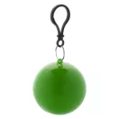 Poncho breloc, unisex, marime universala adulti, ø63 mm, Everestus, 20FEB5227, Plastic LDPE, Verde