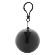   Poncho breloc, unisex, marime universala adulti, ø63 mm, Everestus, 20FEB5225, Plastic LDPE, Negru