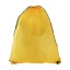 Saculet cu snur tip rucsac, 330×417 mm, Everestus, 20FEB5798, 210T Poliester, Galben