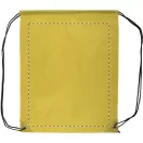 Saculet cu snur tip rucsac, 330×417 mm, Everestus, 20FEB5798, 210T Poliester, Galben