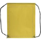Saculet cu snur tip rucsac, 330×417 mm, Everestus, 20FEB5798, 210T Poliester, Galben