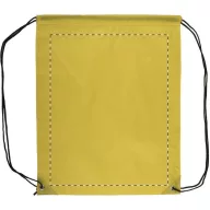   Saculet cu snur tip rucsac, 330×417 mm, Everestus, 20FEB5798, 210T Poliester, Galben