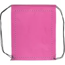 Saculet cu snur tip rucsac, 330×417 mm, Everestus, 20FEB5796, 210T Poliester, Roz