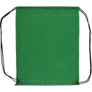 Saculet cu snur tip rucsac, 330×417 mm, Everestus, 20FEB5790, 210T Poliester, Verde