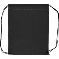   Saculet cu snur tip rucsac, 330×417 mm, Everestus, 20FEB5787, 210T Poliester, Negru