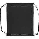 Saculet cu snur tip rucsac, 330×417 mm, Everestus, 20FEB5787, 210T Poliester, Negru