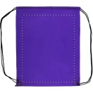 Saculet cu snur tip rucsac, 330×417 mm, Everestus, 20FEB5786, 210T Poliester, Violet
