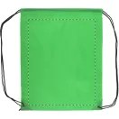 Saculet cu snur tip rucsac, 330×417 mm, Everestus, 20FEB5792, 210T Poliester, Verde