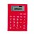 Calculator, 145×8×195 mm, Everestus, 20FEB5023, PVC, Rosu