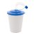 Cup, 400 ml, ø90×103 mm, Everestus, 20FEB1964, Plastic, Albastru, Alb