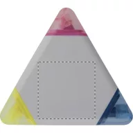   Highlighter, 93×93×13 mm, Everestus, 20FEB9722, Plastic, Alb, Multicolor