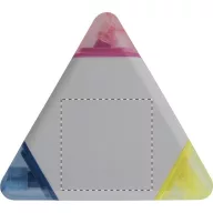   Highlighter, 93×93×13 mm, Everestus, 20FEB9722, Plastic, Alb, Multicolor