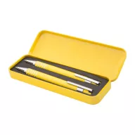   Set instrumente de scris, ø11×132 mm, Everestus, 20FEB11366, Metal, Galben