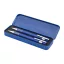 Set instrumente de scris, ø11×132 mm, Everestus, 20FEB11362, Metal, Albastru