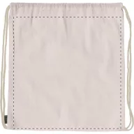   Saculet cu snur tip rucsac, 370×410 mm, Everestus, 20FEB5679, Bumbac, Bej