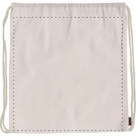   Saculet cu snur tip rucsac, 370×410 mm, Everestus, 20FEB5679, Bumbac, Bej