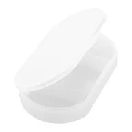   Cutie de medicamente, 60×36×12 mm, Everestus, 20FEB9388, Plastic, Alb
