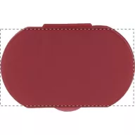   Cutie de medicamente, 60×36×12 mm, Everestus, 20FEB9387, Plastic, Rosu