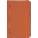 Agenda, 95×145×16 mm, Everestus, 20FEB10221, Piele ecologica, Portocaliu