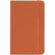   Agenda, 95×145×16 mm, Everestus, 20FEB10221, Piele ecologica, Portocaliu