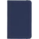 Agenda, 95×145×16 mm, Everestus, 20FEB10219, Piele ecologica, Albastru
