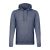 Hanorac cu gluga, Unisex, Makito, 2401E14251, Bumbac, Poliester, Albastru dark, XXL