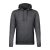 Hanorac cu gluga, Unisex, Makito, 2401E14261, Bumbac, Poliester, Negru, XXL